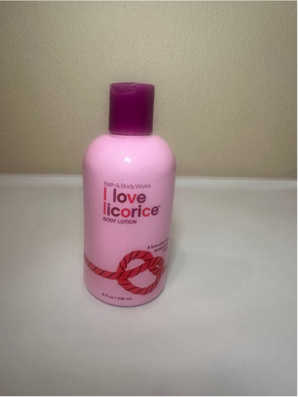 Discontinued and Vintage Bath and Body works- I love licorice body lotion